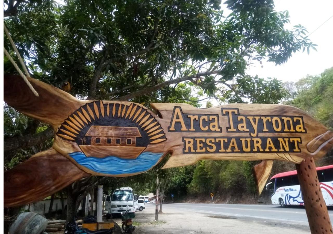 Arca Tayrona Restaurant & Hostal Los Naranjos Exterior photo
