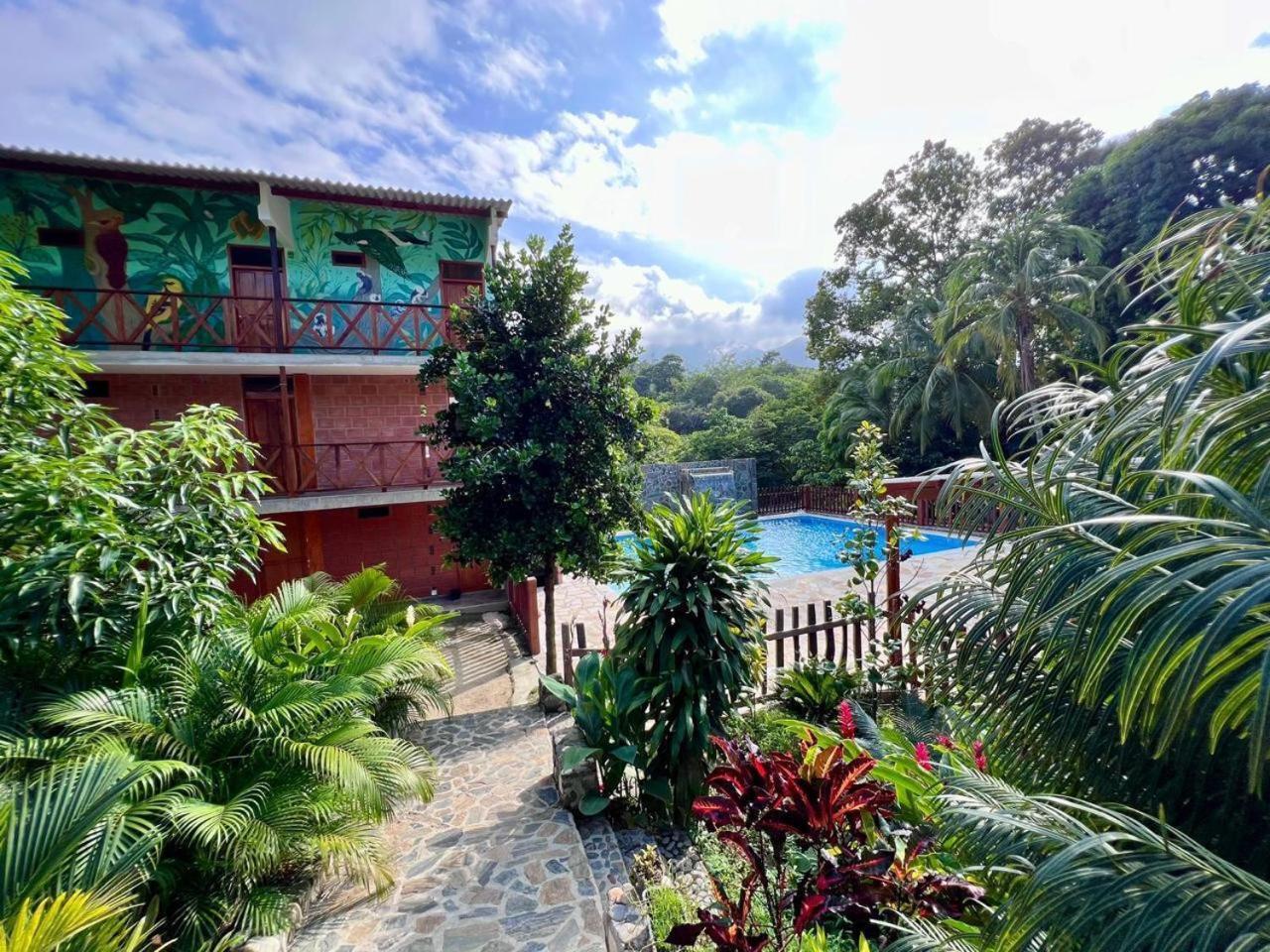 Arca Tayrona Restaurant & Hostal Los Naranjos Exterior photo